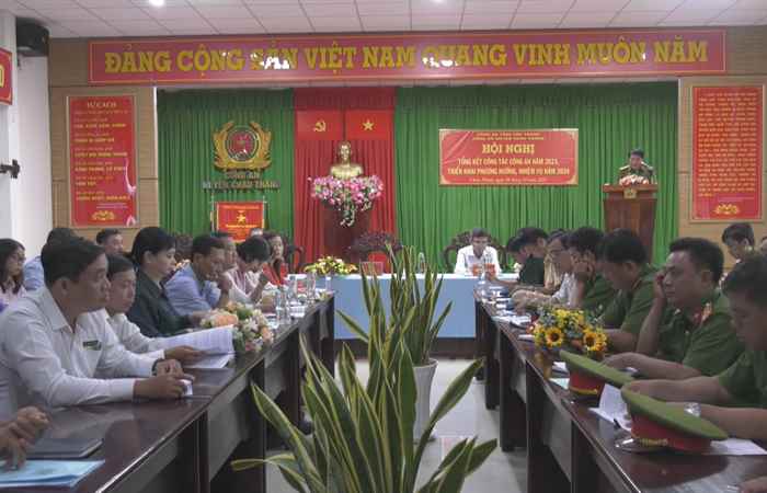 Châu Thành: Công an huyện tổng kết năm 2023